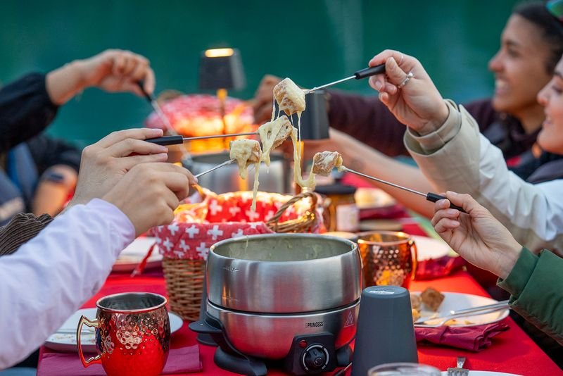 Käsefondue Float