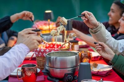 Cheese Fondue Float