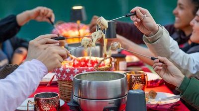 Cheese Fondue Float