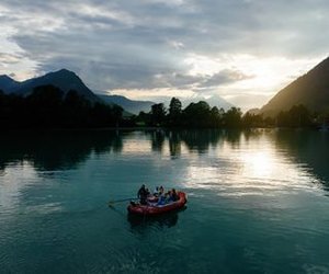 Raclette Rafting auf dem Brienzersee
