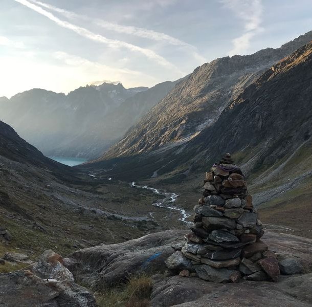 Steinmann Blick zum Göscheneralpsee