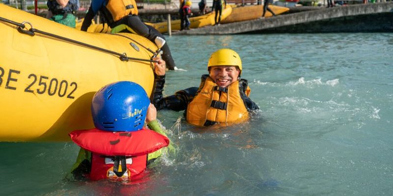 Is Rafting on the Lütschine Safe for Beginners?
