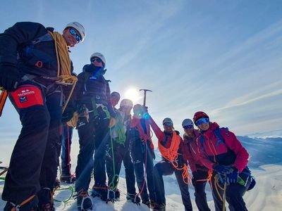 OUTDOOR Teamtour auf der Jungfrau.
