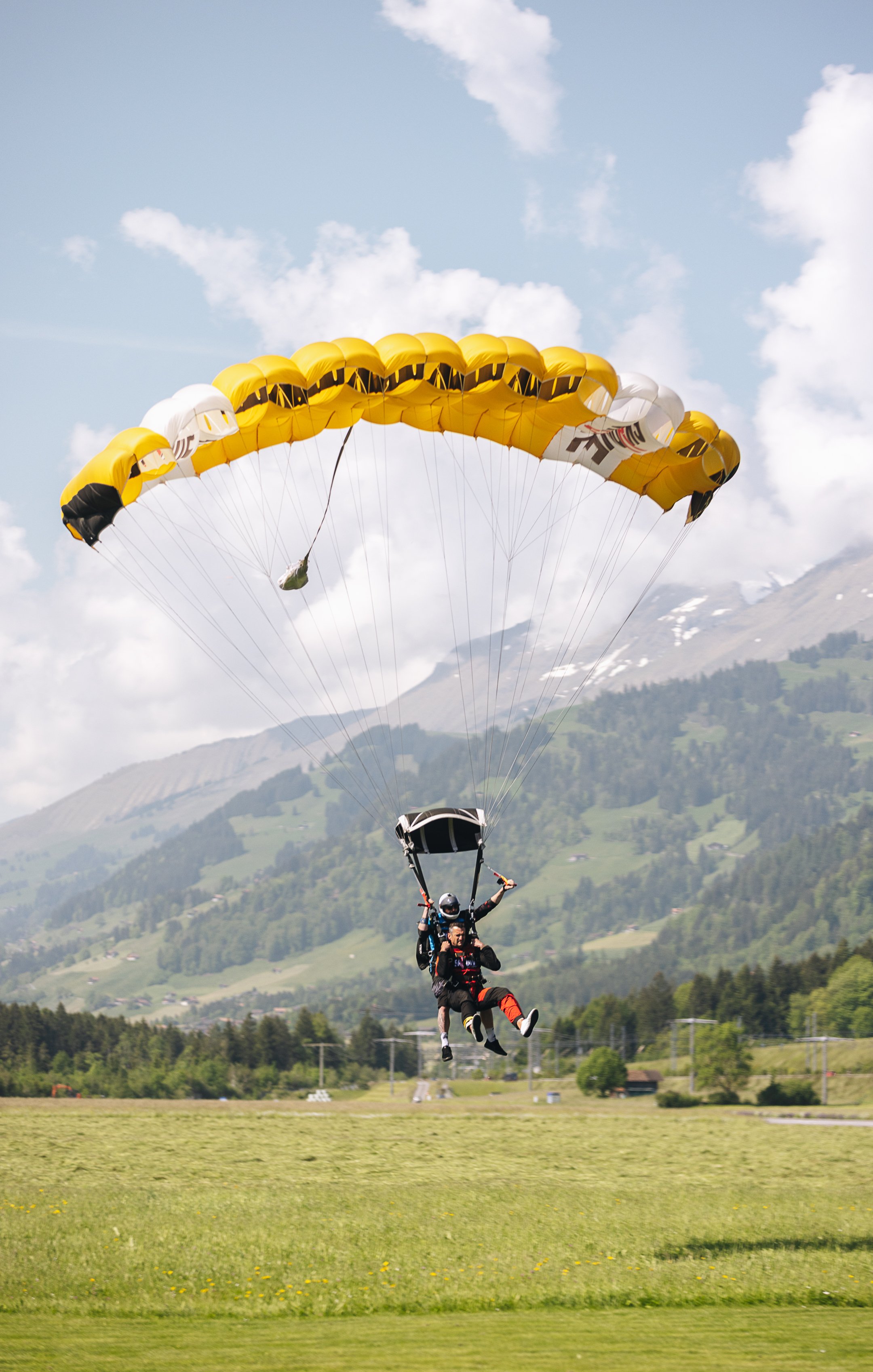 Airplane Skydive over the Swiss Alps @ OUTDOOR